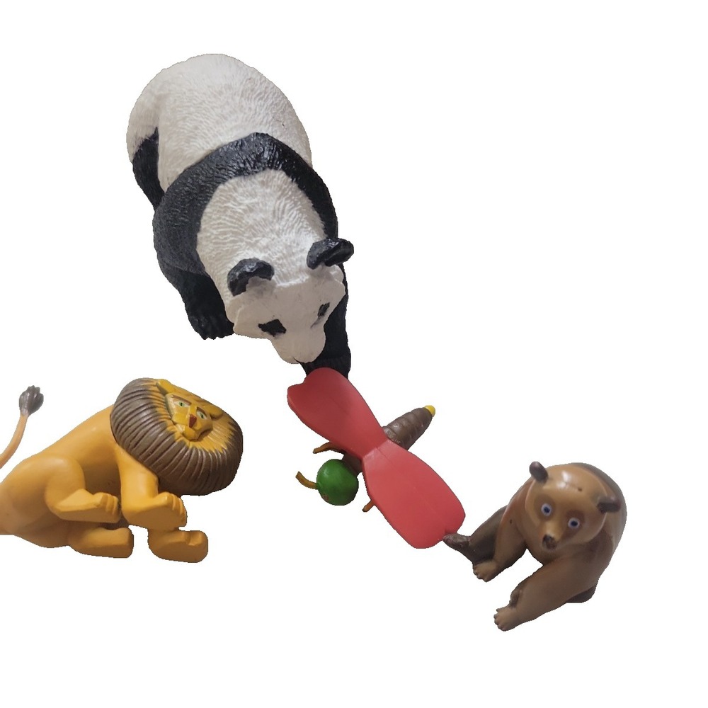 The World of Eric Carle Figure Set‎ Lion Bear Panda Butterfly toys
